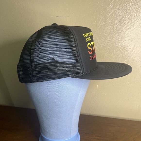 Vintage 90s Nissin Cap Rope/Foam/Mesh Trucker  Snapback Hat/Cap Politics - Picture 3 of 7